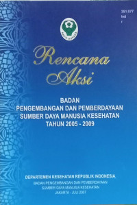 Rencana Aksi tahun 2005-2009