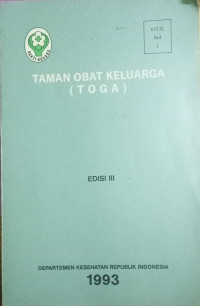 Taman Obat Keluarga ( Toga )