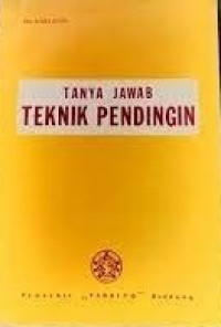 Tanya Jawab  Teknik Pendingin