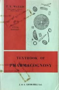 Textbook of Pharmacognosy