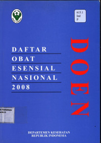 Daftar Obat Esensial Nasional 2008