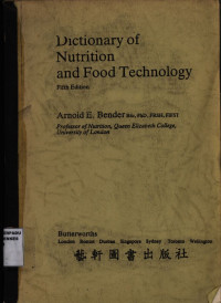 Dictionary of Nutrition and Food Technology