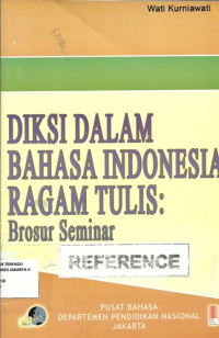 Diksi Dalam Bahasa Ragam Tulis : Brosur Seminar