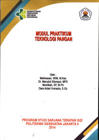 Teknologi Pangan : Modul Praktikum D4