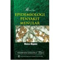 Buku Ajar Epidemiologi Penyakit Menular