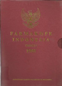 Farmakope Indonesia Eds.IV 1995