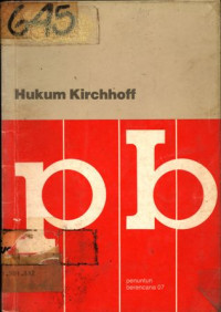 Hukum Kirchhoff p b (Penuntun Berencana)