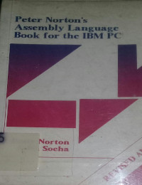 Assemby Language Book for the IBM PC