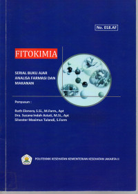 Serial Buku Ajar Analisa Farmasi Dan Makanan  Fitokimia