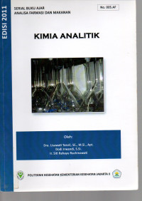 Serial Buku Ajar  Analisa armasi Dan MakananKimia Analitik No.005.AF