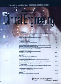 Journal Of Clinical Engineering Vol. 44 Num. 4