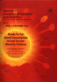 Journal of The Academy of Nutrition And Dietetics Vol. 113  No. 4 - 12