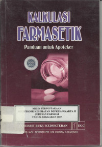 Kalkulasi Farmasetik (panduan untuk Apoteker)