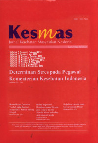 Jurnal Kesehatan Masyarakat Nasional Vol. 9-11