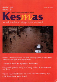 Jurnal Kesehatan Masyarakat Nasional Vol. 8-9