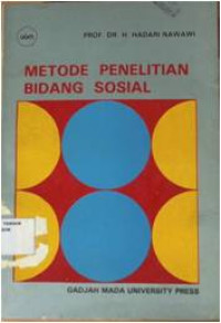 Metode Penelitian Bidang Sosial