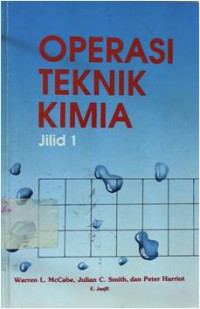 Operasi teknik Kimia Jilid 1