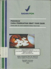 Petunjuk Oprasional Penerapan cara Pembuatan Obat yg Baik