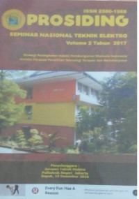 Prosiding Seminar Nasional  Teknik Elektro Vol.2  Tahun 2017