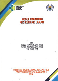 Gizi Kulinari lanjut : Modul Praktikum D4